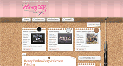 Desktop Screenshot of henryesp.com